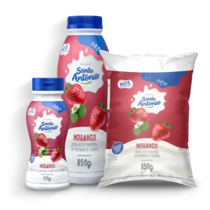 Bebida láctea sabor <b>morango</b>